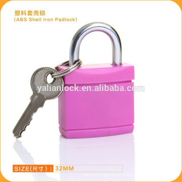 2015 Yalian Fashion Style ABS Schale Pink Eisen Vorhängeschloss 0125